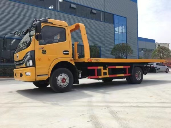 東風(fēng)我利卡D7一拖二清障車